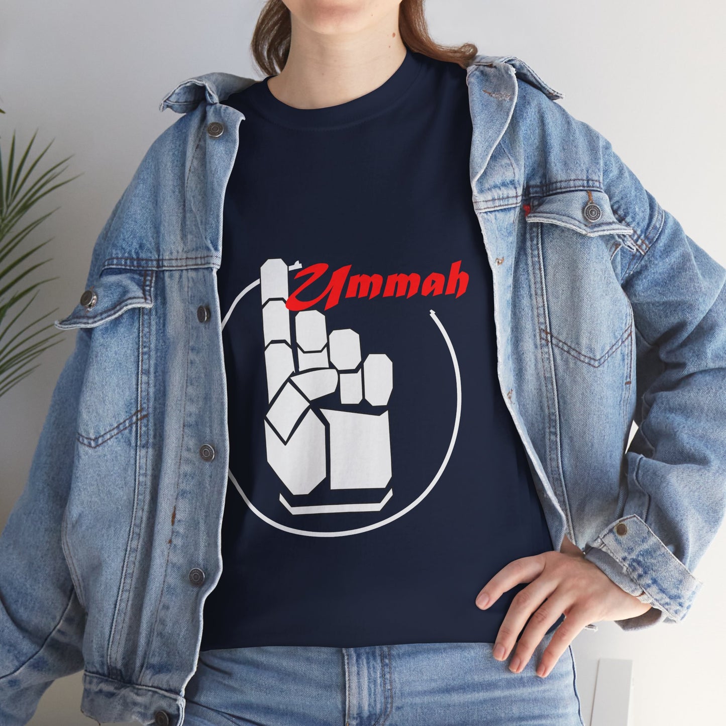 One Ummah Unisex Heavy Cotton Tee — Strength in Unity, Purpose in Design