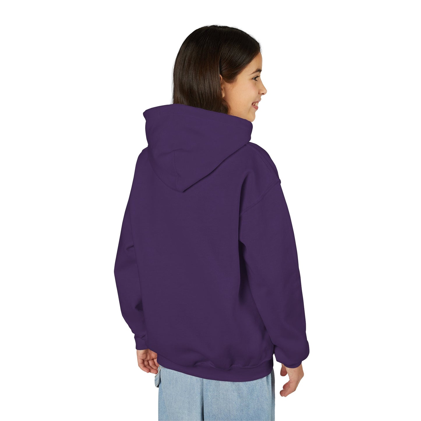 Youth Hooded Sweatshirt with 'Ummah' Graphic - Cozy & Stylish for All Occasions