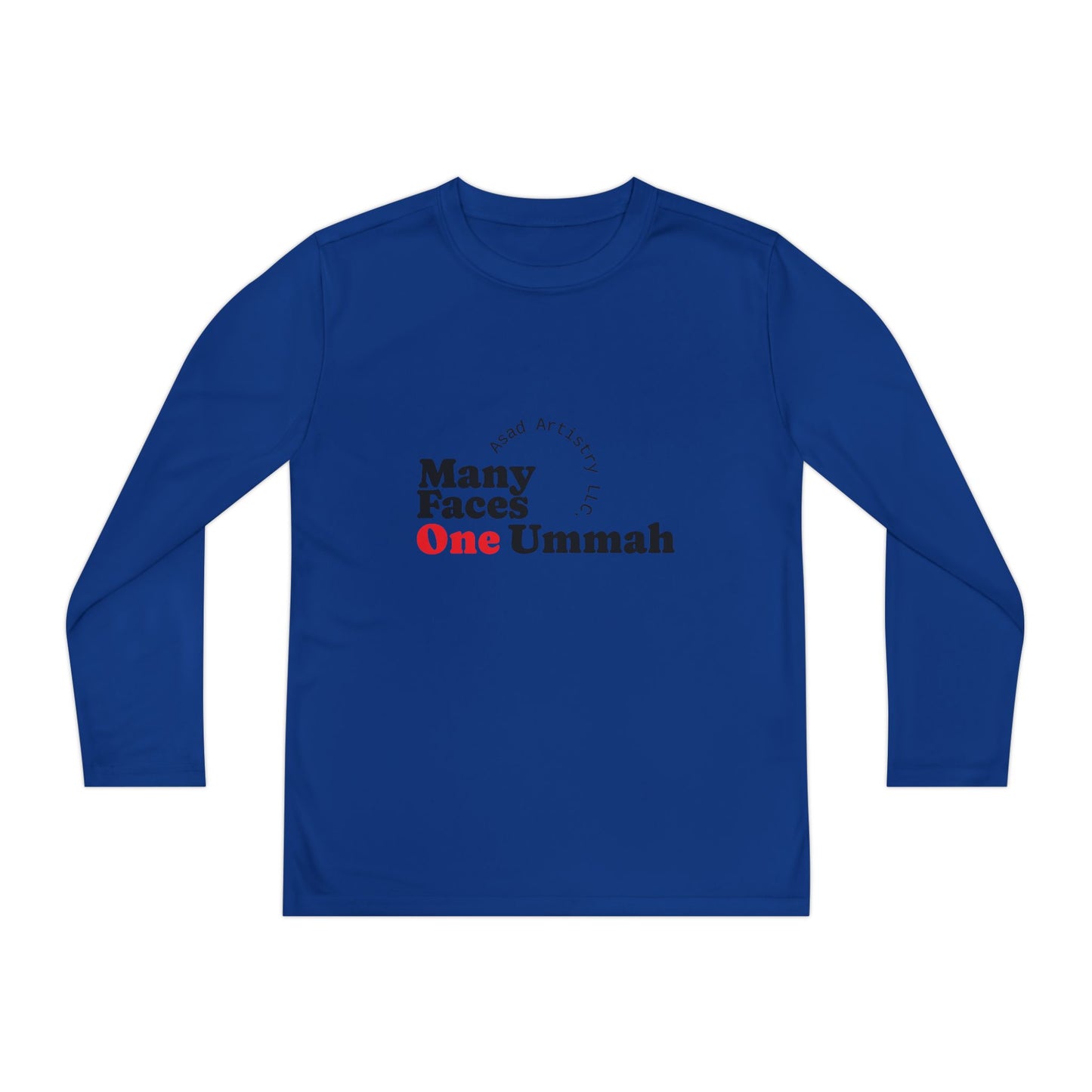 Youth Long Sleeve Competitor Tee – Strength, Unity, and Performance