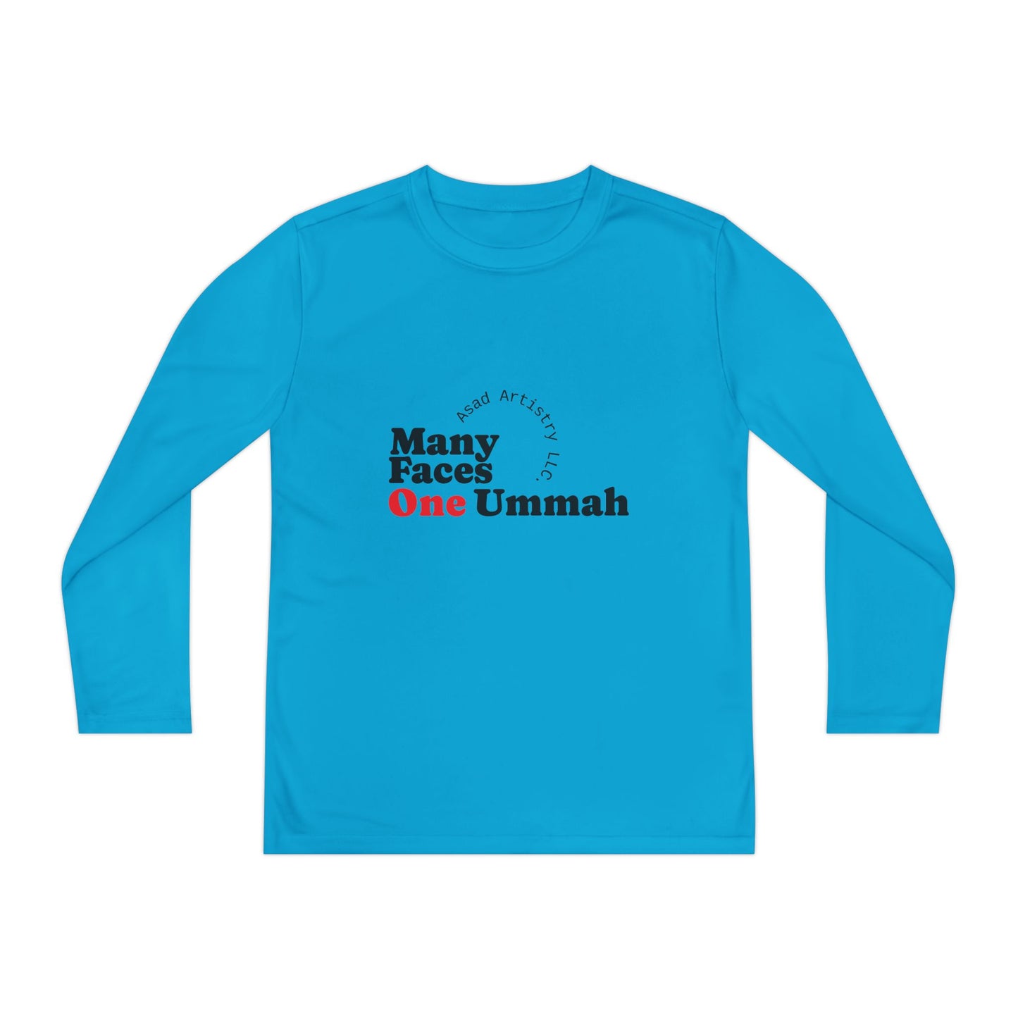 Youth Long Sleeve Competitor Tee – Strength, Unity, and Performance