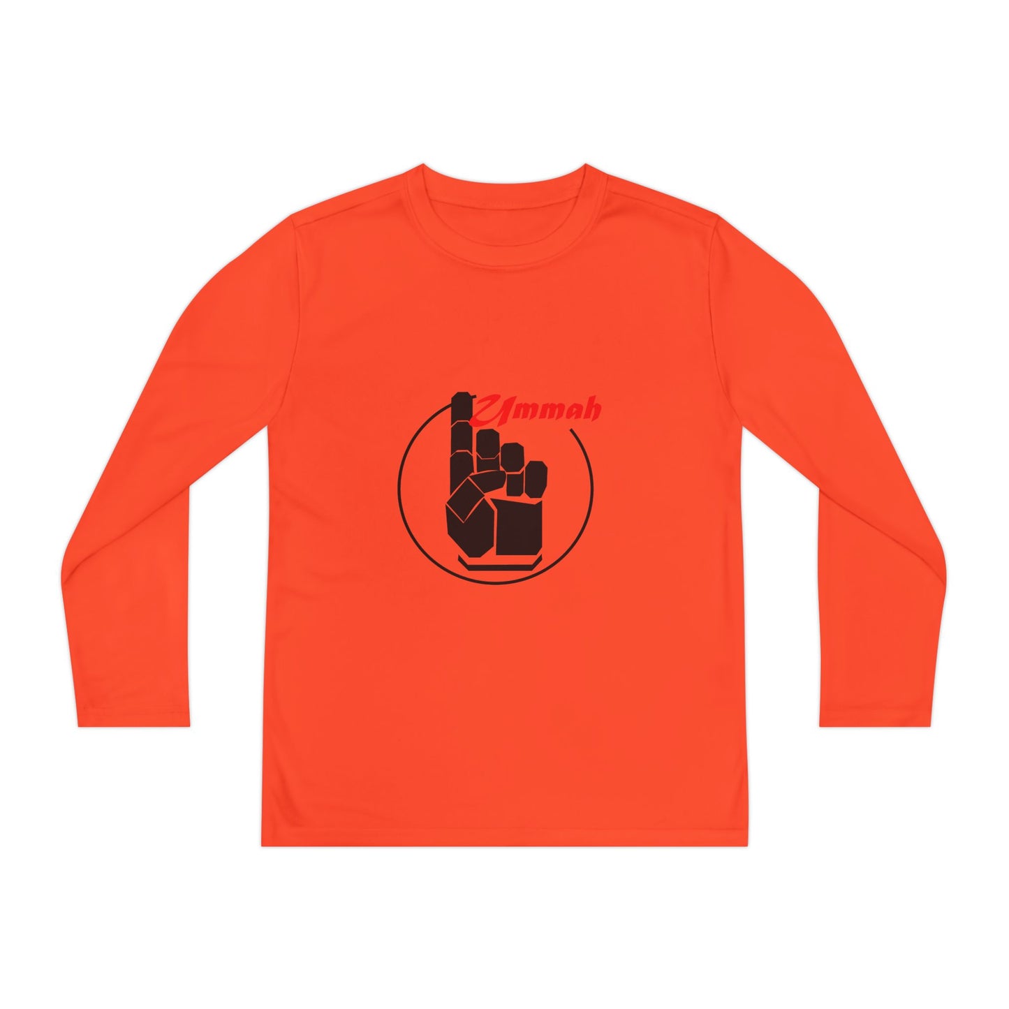 Youth Long Sleeve Faith Tee - Ummah Unity Design