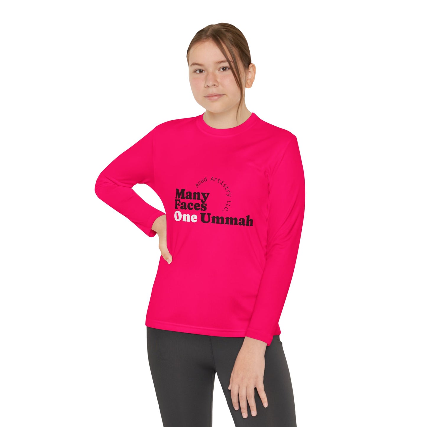 Youth Long Sleeve Competitor Tee – Strength, Unity, and Performance