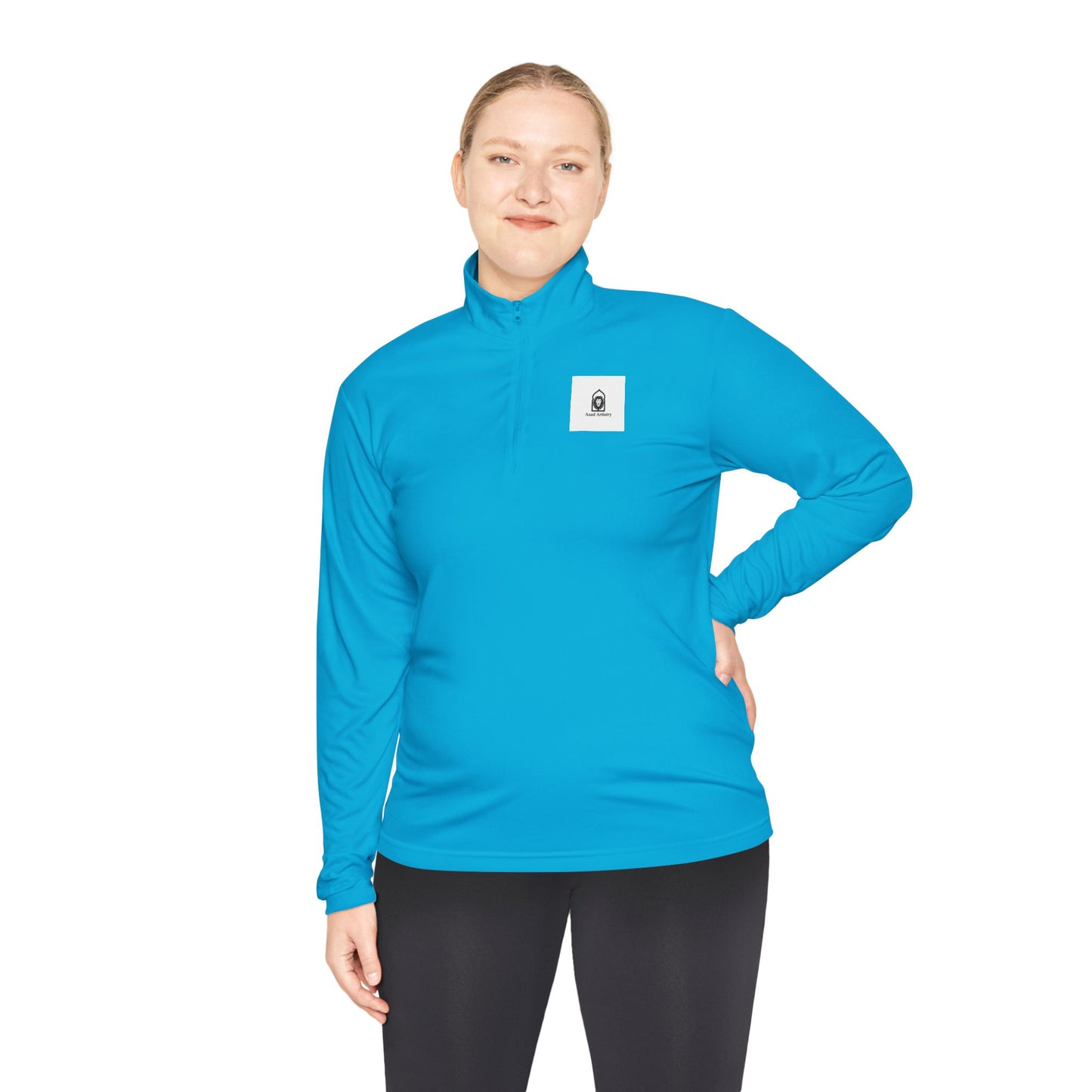 Asad Artistry Unisex Quarter-Zip Pullover – Strength, Style, and Endurance