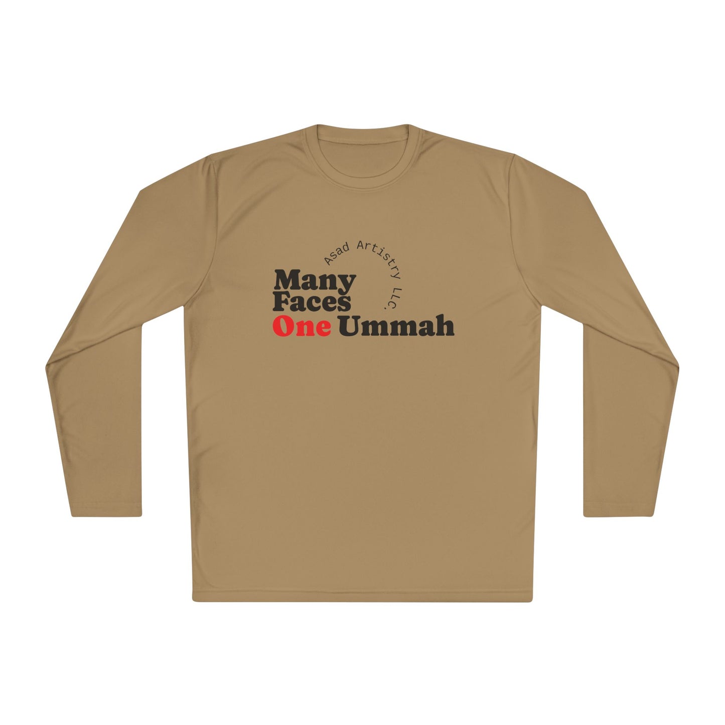 One Ummah Unisex Lightweight Long Sleeve Tee – Comfort, Style, and Unity in Every Wear