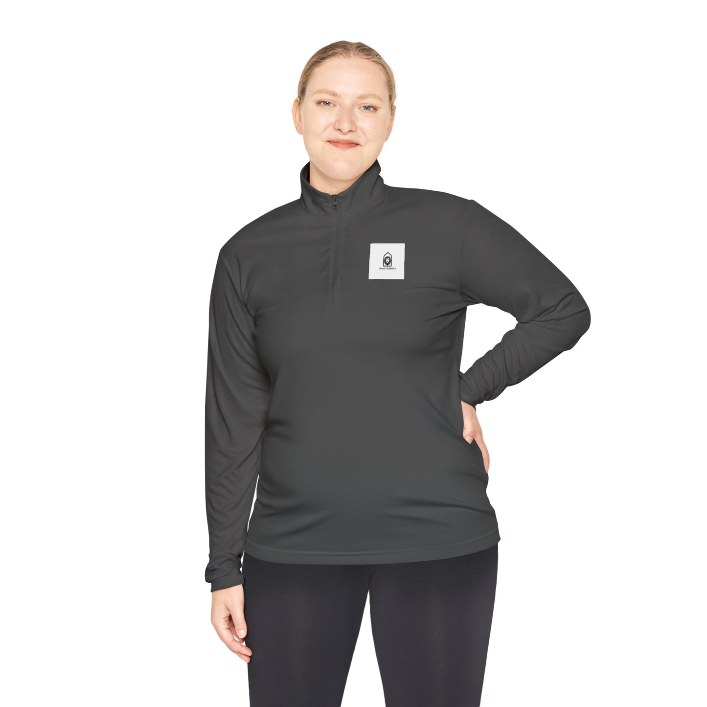 Asad Artistry Unisex Quarter-Zip Pullover – Strength, Style, and Endurance