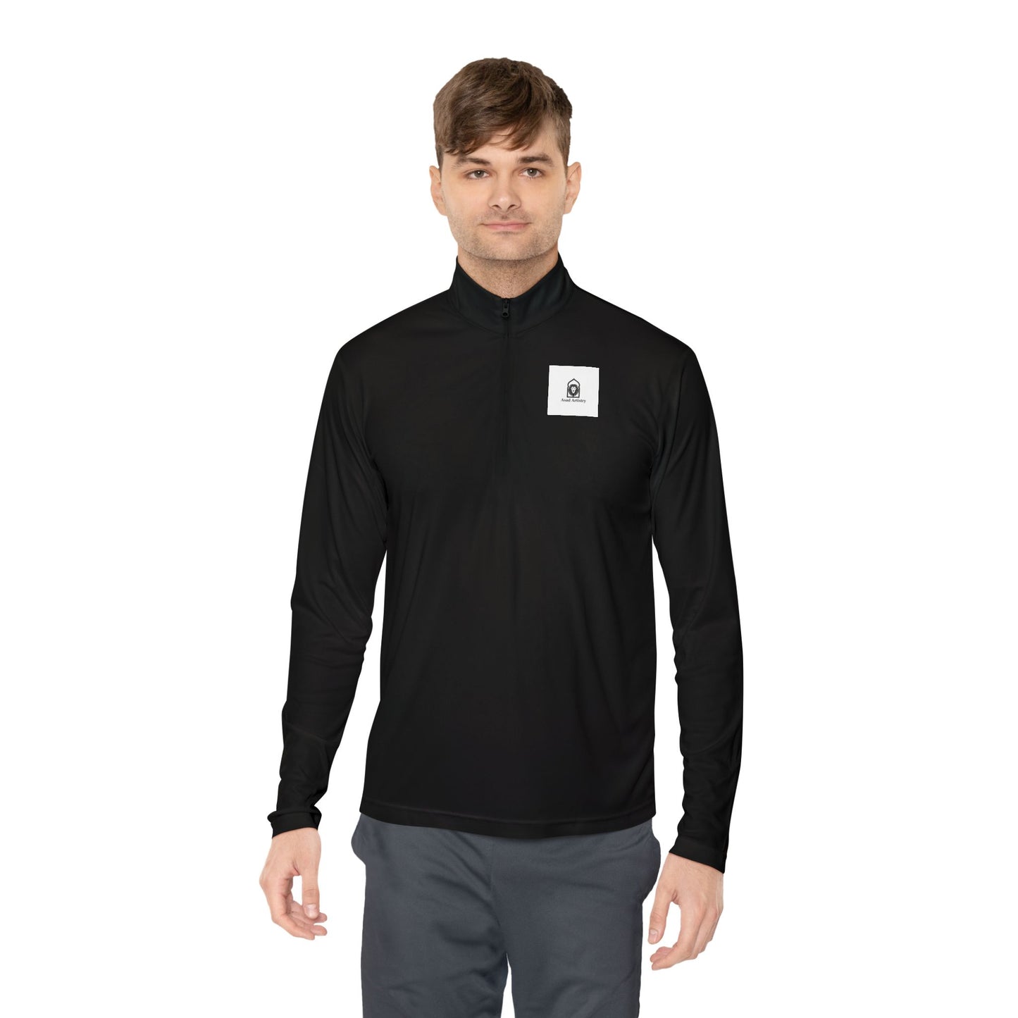 Asad Artistry Unisex Quarter-Zip Pullover – Strength, Style, and Endurance