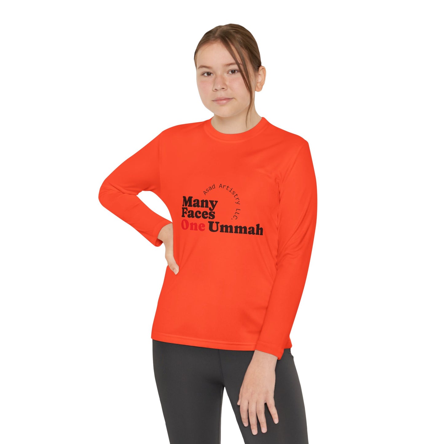Youth Long Sleeve Competitor Tee – Strength, Unity, and Performance